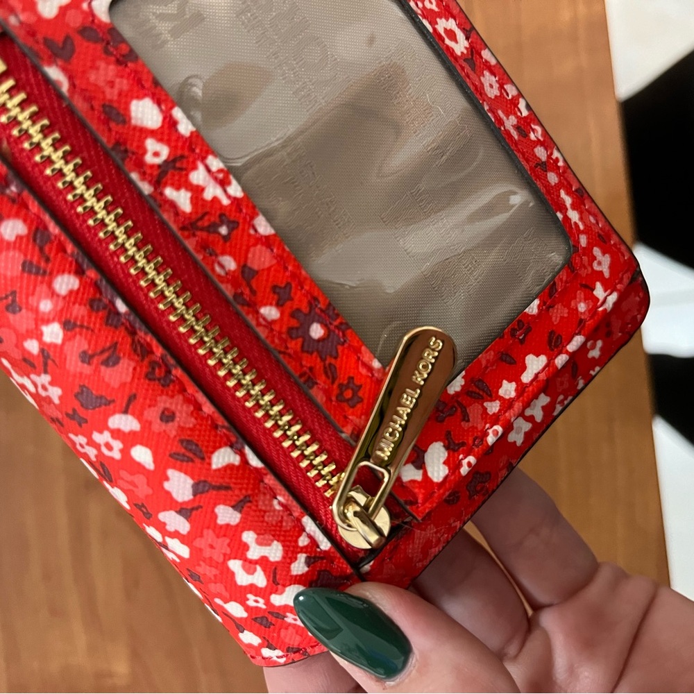 Floral MK wallet - Picture 3 of 5
